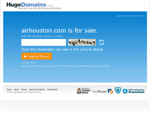 Tablet Screenshot of airhouston.com